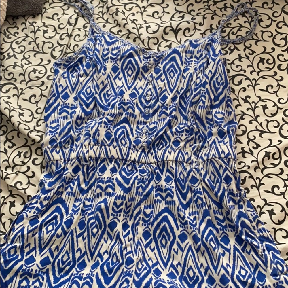 Blue Romper